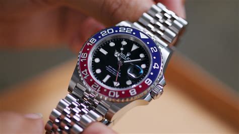 rolex gmt master ii hour hand not working|rolex gmt pepsi holes.